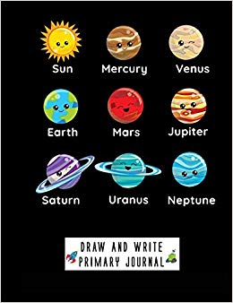 260x338 draw and write primary journal planets of the solar system - Solar System Planets Drawing