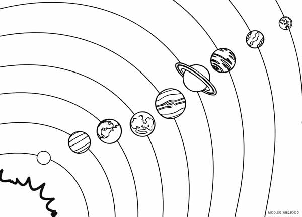 Solar System Drawing at