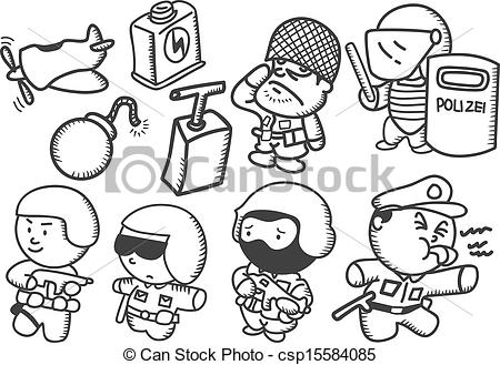 450x329 Set Of Cartoon Soldier - Soldier Cartoon Drawing