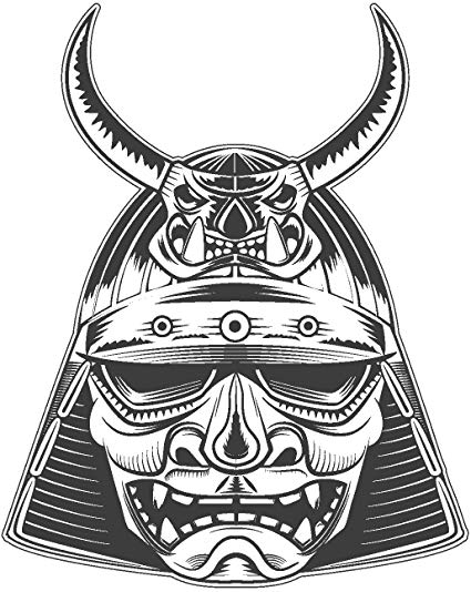 425x534 japanese traditional item cartoon drawing vinyl decal - Soldier Cartoon Drawing