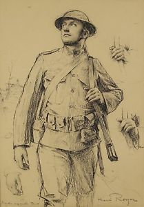 209x300 henri paul royer - Soldier Drawing