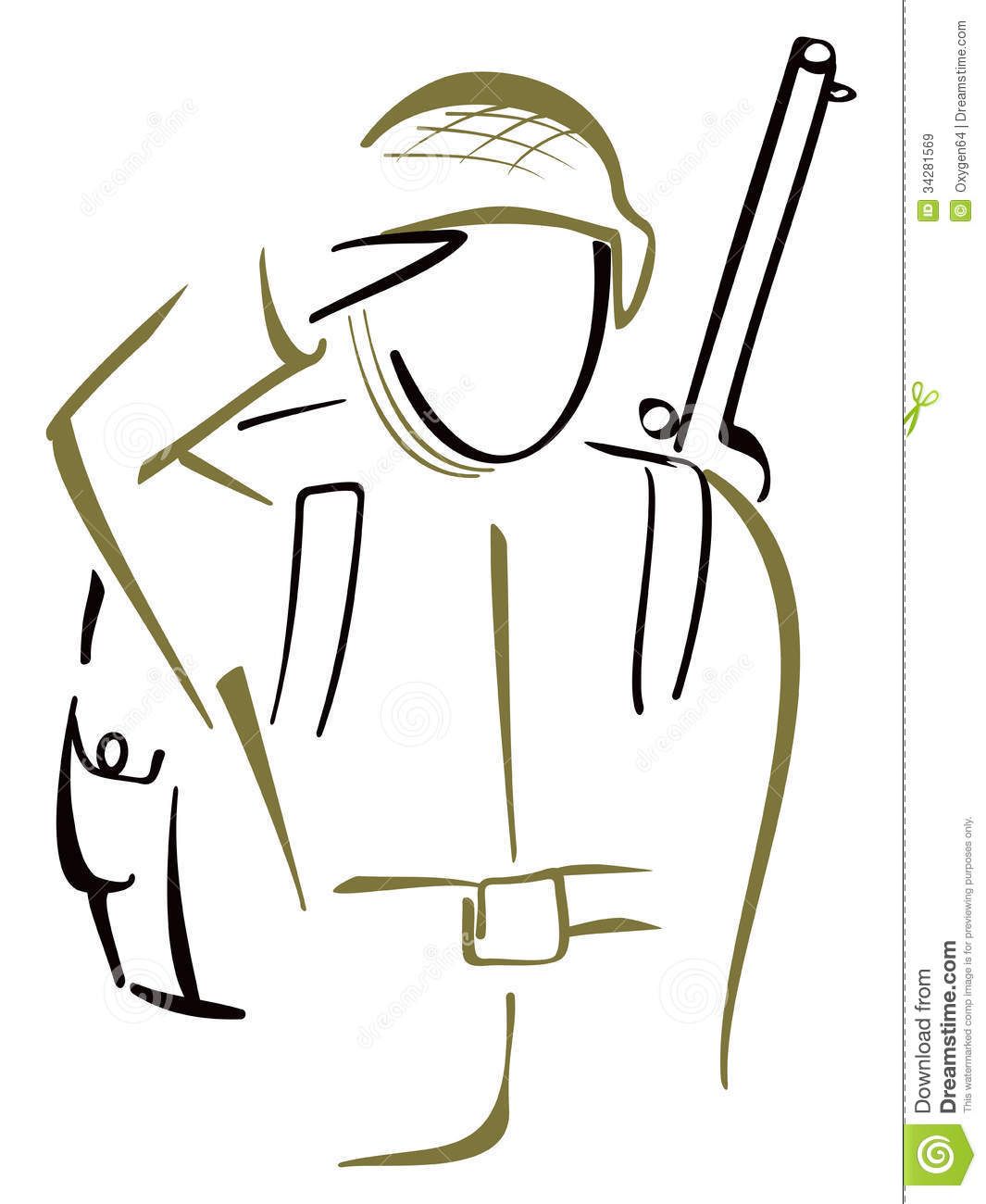 1065x1300 standing saluting soldier drawing - Soldier Drawing