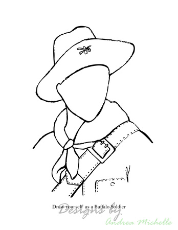 348x450 ethan avery photography illustrations drawing for buffalo - Soldier Drawing Pictures