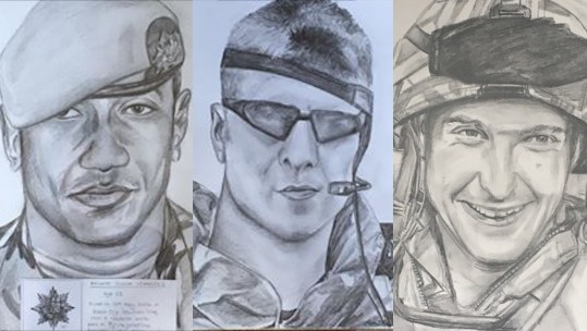 539x304 satirical drawings - Soldier Drawing Pictures