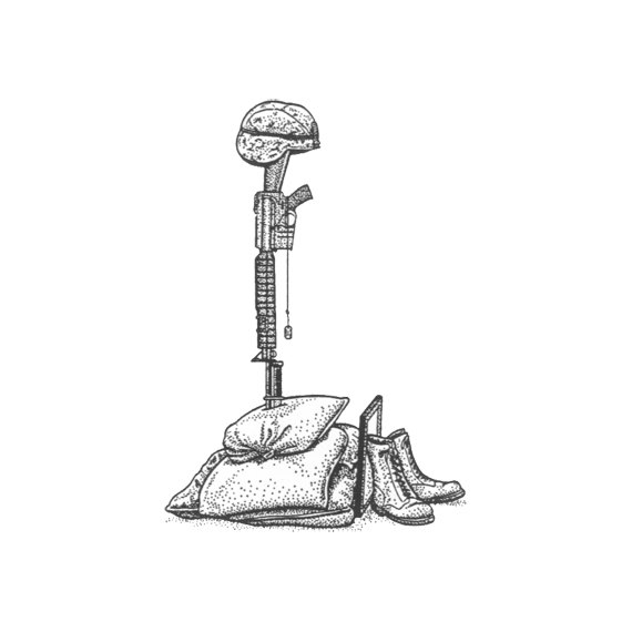 Soldiers Cross Drawing at Explore collection of