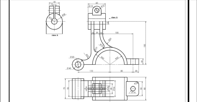 680x354 draw a or drawing with solidworks - Solidworks 3d Drawing