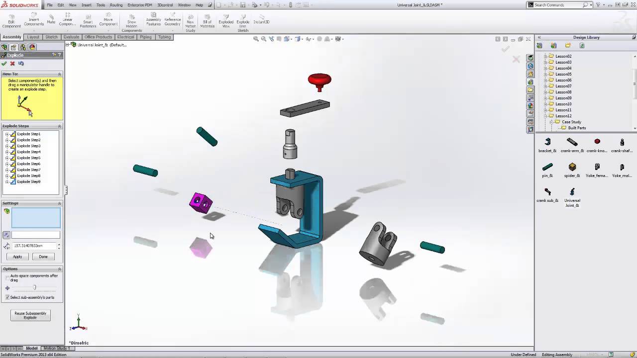 Solidworks Assembly Drawing Exploded View at PaintingValley.com ...
