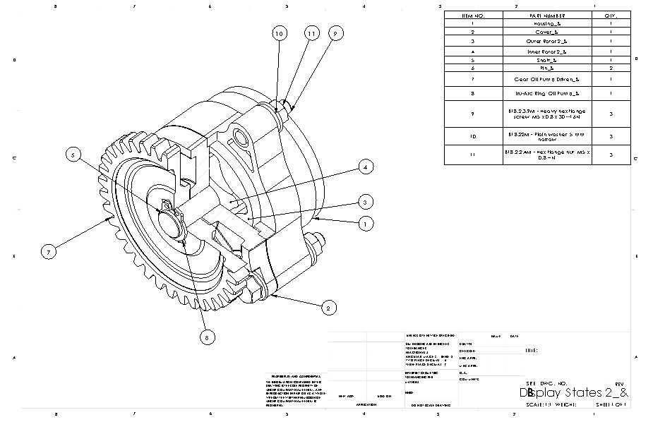 SolidWorks Drawings With Dimensions
