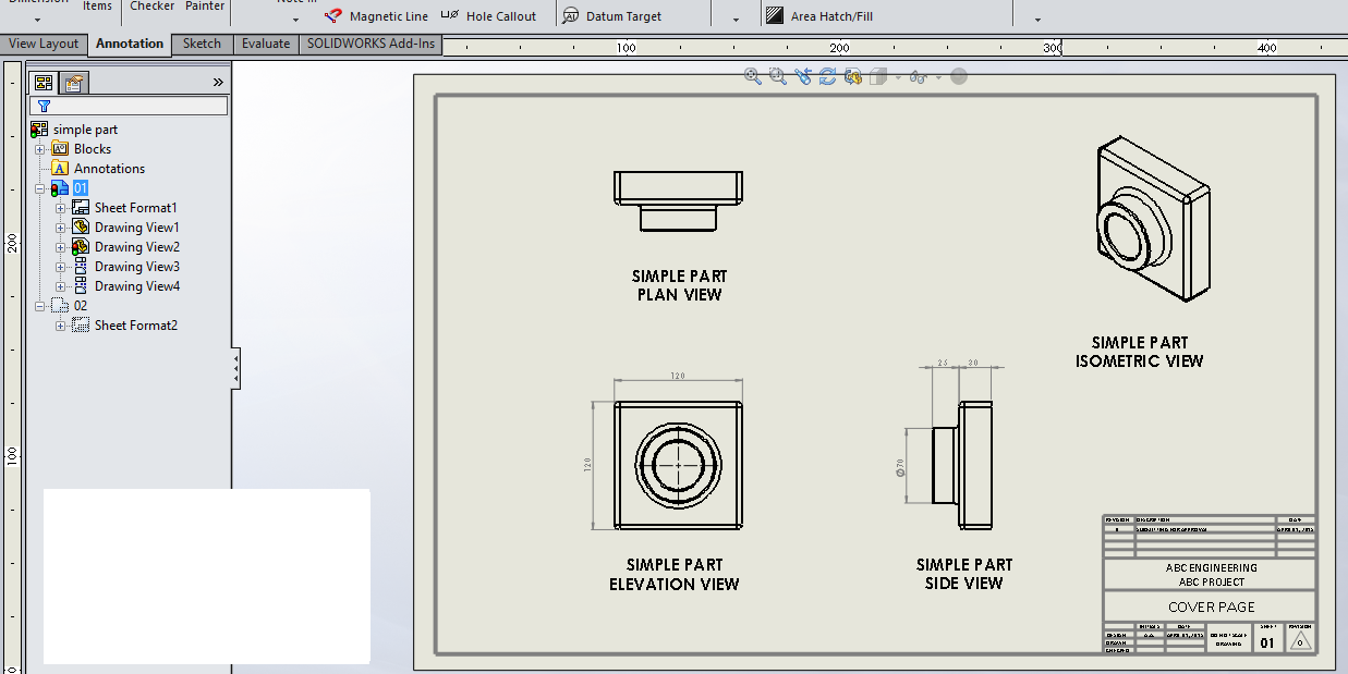 1237x619 How To Change Part Dimensions From Drawings - Solidworks Drawing