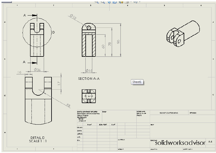 Solidworks технические требования чертеж