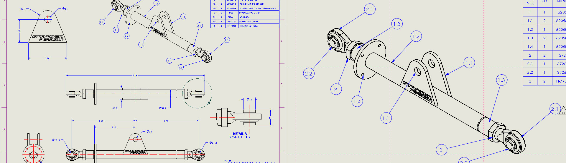 1920x555 Drawing Zone Lines In Solidworks - Solidworks Engineering Drawing