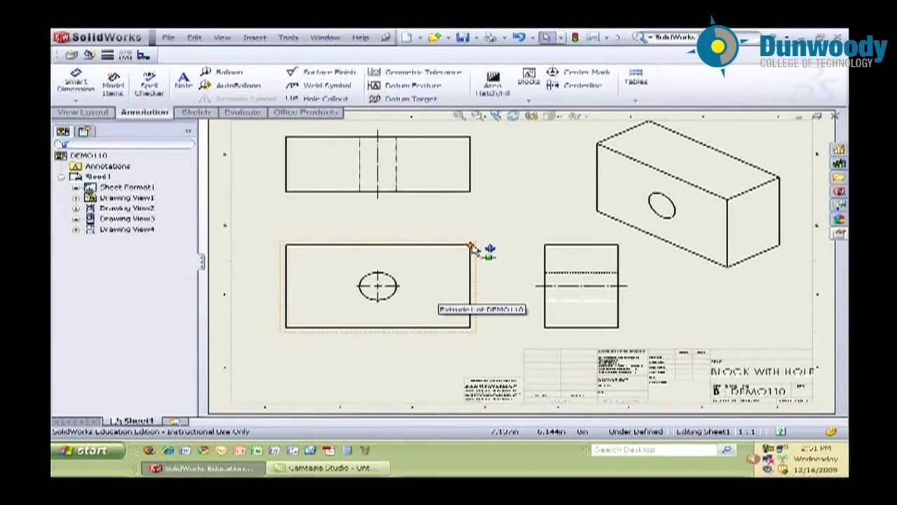1280x720 engineering - Solidworks Engineering Drawing