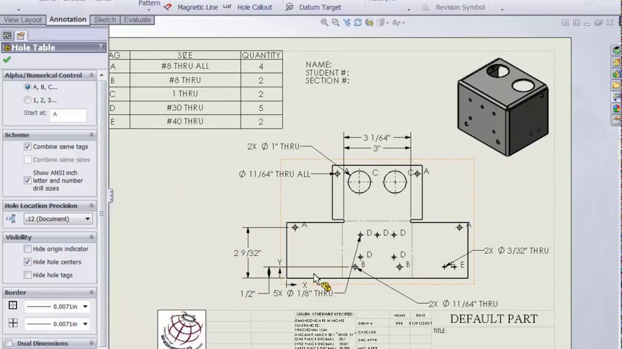 1280x720 Solidworks - Solidworks Engineering Drawing