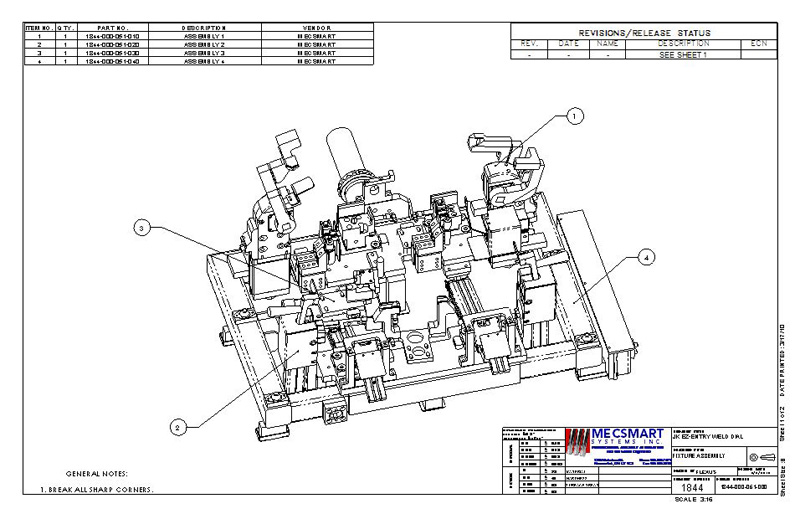 800x514 Manufacturing Drawing Solidworks For Free Download - Solidworks Engineering Drawing
