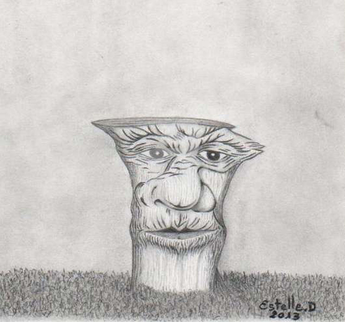 1200x1121 Tronc Solitaire Drawing - Solitaire Drawing