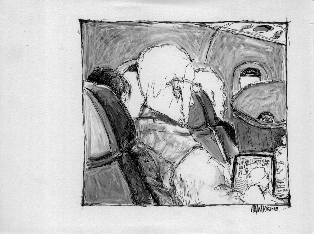 1200x896 Airplane Drawing - Solitaire Drawing