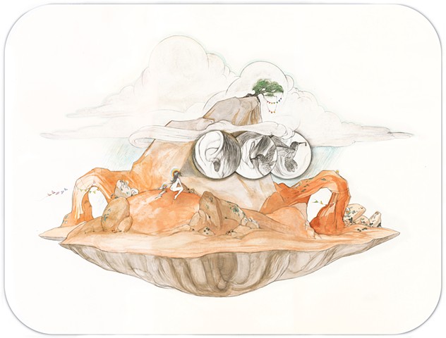 632x480 Jenny Kendler - Solitaire Drawing