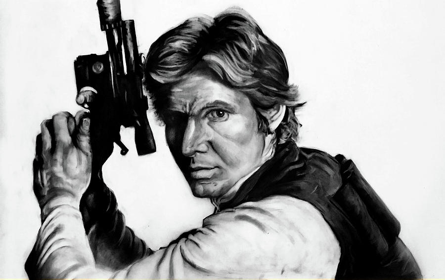 900x567 han solo drawing - Solo Drawing