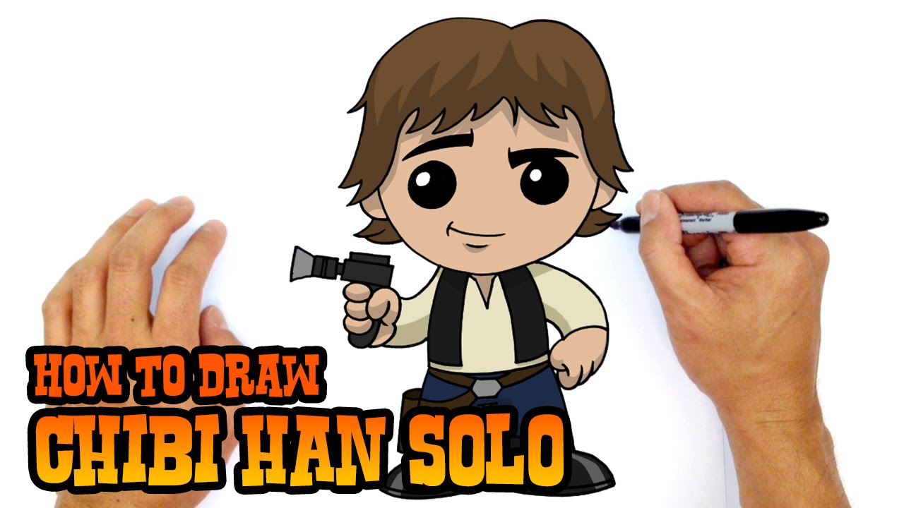 1280x720 how to draw star wars han solo - Solo Drawing