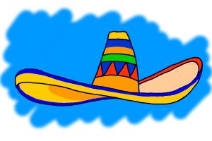 300x200 how to draw a sombrero - Sombrero Drawing