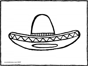 Sombrero Drawing at PaintingValley.com | Explore collection of Sombrero ...