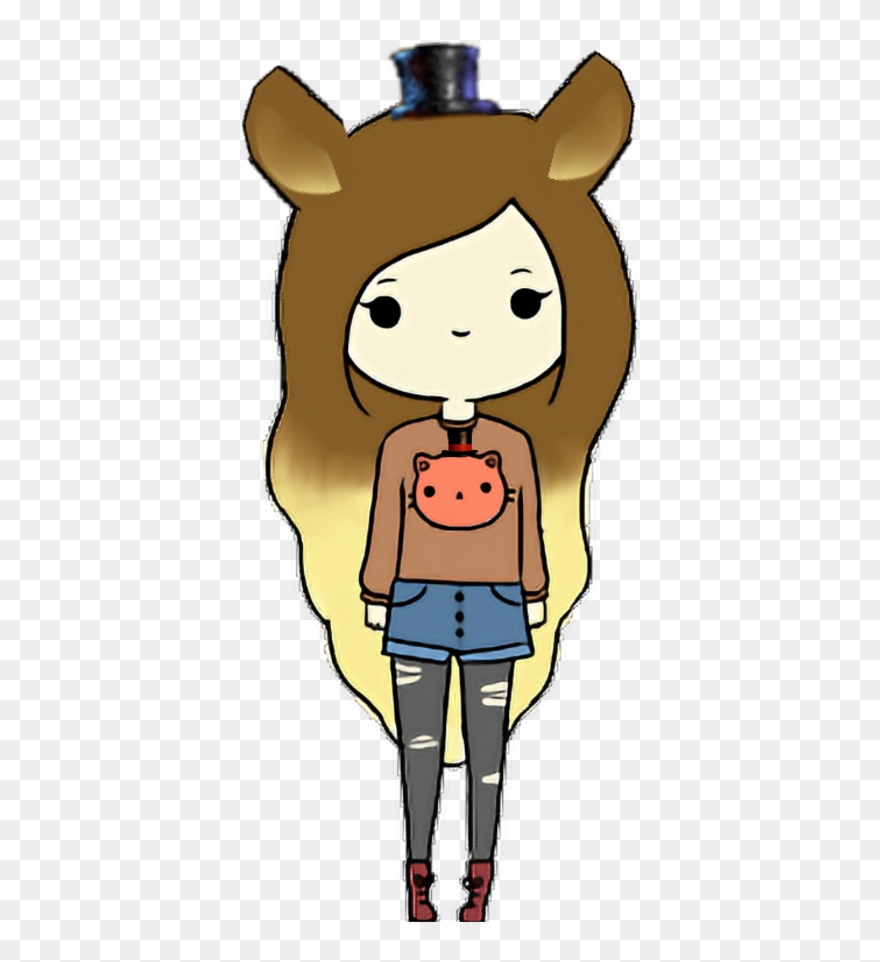 880x962 girlfreddy fnafhs girl freddy and could someone tell - Someone Drawing Clipart