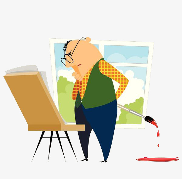 600x588 someone who paints with a brush, painting, draw, drawing png image - Someone Drawing Clipart