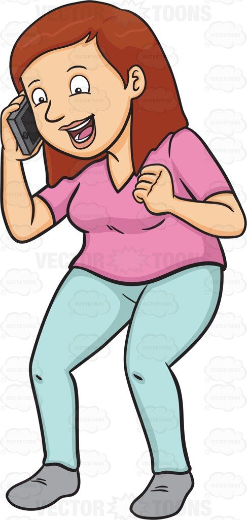 487x1024 a woman calling someone on her cellphone drawings - Someone Drawing Clipart