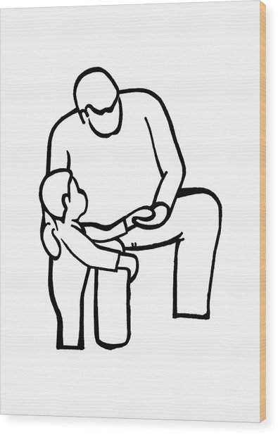 395x618 father and son drawing - Son Drawing
