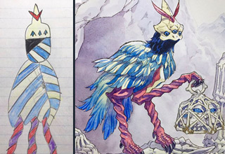 320x220 dad turns his sons' doodles into amazing drawings - Son Drawing