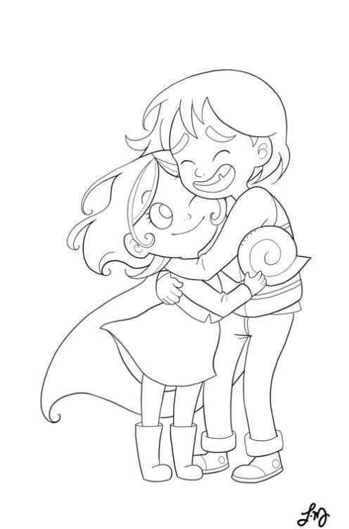 song of the sea coloring page template