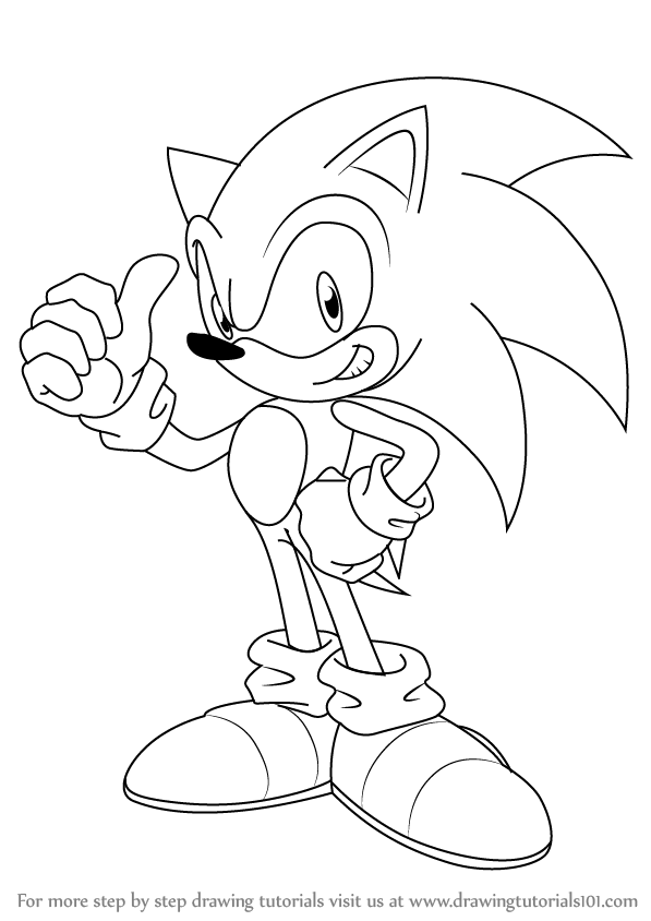 Sonic Boom Drawing at PaintingValley.com | Explore collection of Sonic ...