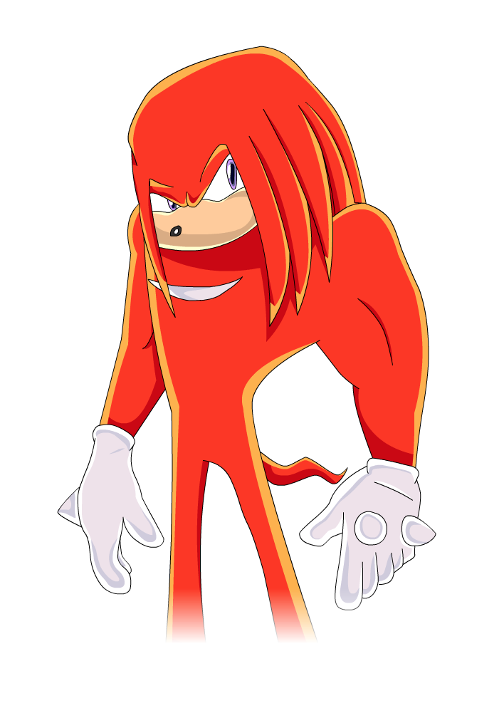 708x1001 my drawing of what the sonic boom knuckles would look like - Sonic Boom Drawing