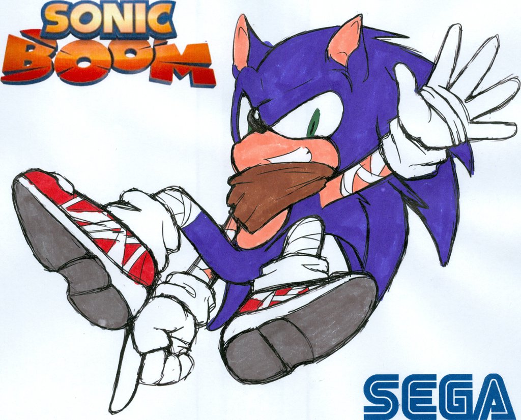 Sonic Boom Drawing at Explore collection of Sonic