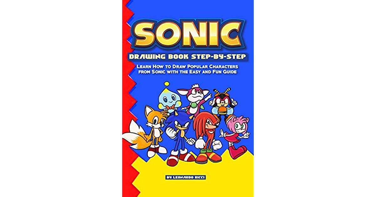 1200x630 Sonic Drawing Book Step - Sonic Drawing Book