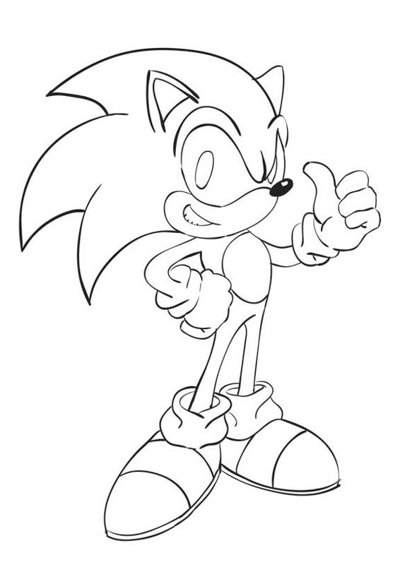 590x800 How To Draw Sonic Cool How To Draw Sonic, Drawings, Coloring - Sonic Drawing Book