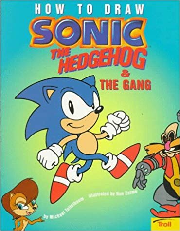 370x474 How To Draw Sonic The Gang Michael Teitelbaum, Ron Zalme - Sonic Drawing Book