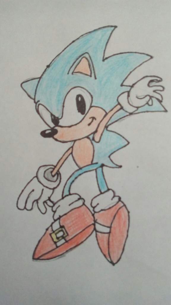 576x1024 my classic sonic drawing sonic the hedgehog! amino - Sonic Drawing Pictures