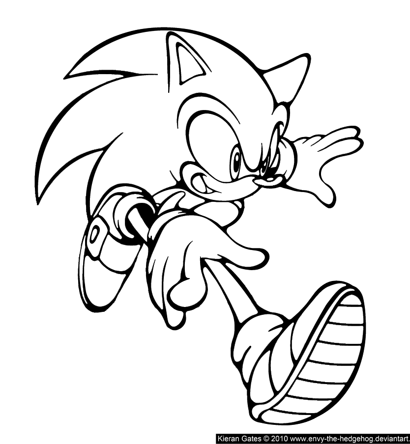 834x904 Sonic - Sonic Drawing Pictures