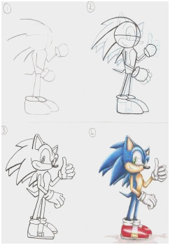 Sonic Drawing Pictures at PaintingValley.com | Explore collection of ...