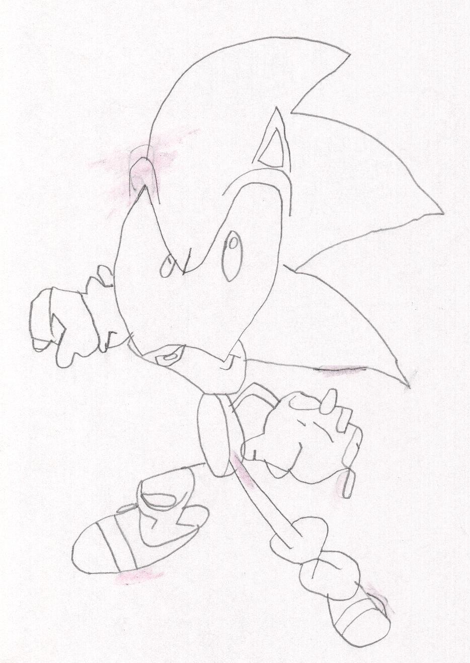 934x1317 User Drawing Gallery Sonic News - Sonic Drawing Pictures