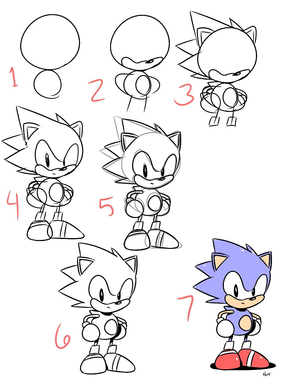 Sonic Drawing Pictures At Explore Collection Of