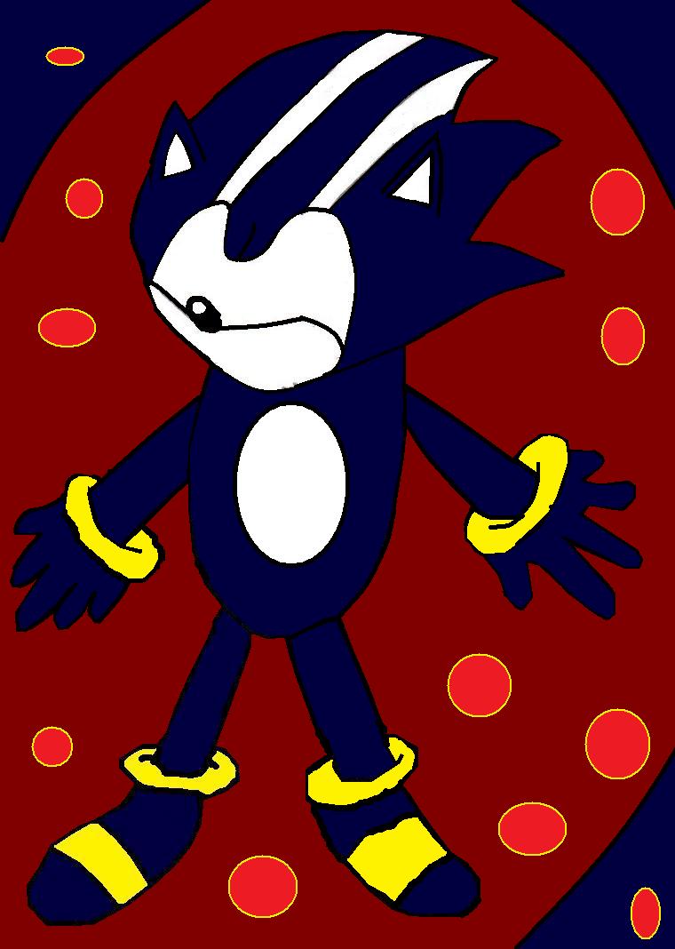 760x1068 Dark Spine Sonic Drawing - Sonic Games Drawing