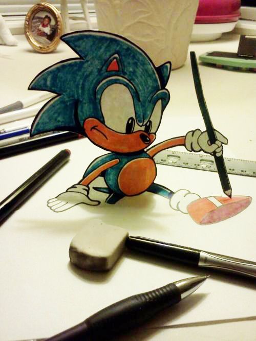 500x667 Sonic Characters To Draw Or Buy - Sonic Games Drawing