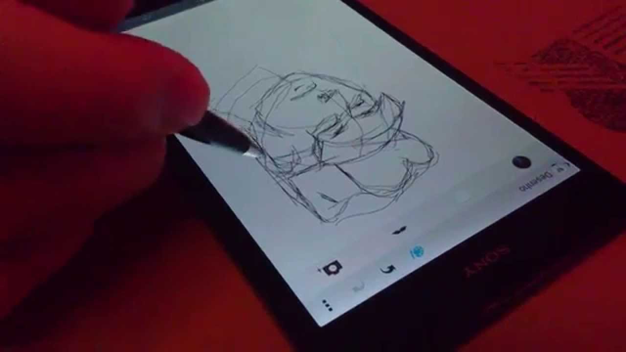 1280x720 sketch com sony xperia z ultra - Sony Drawing