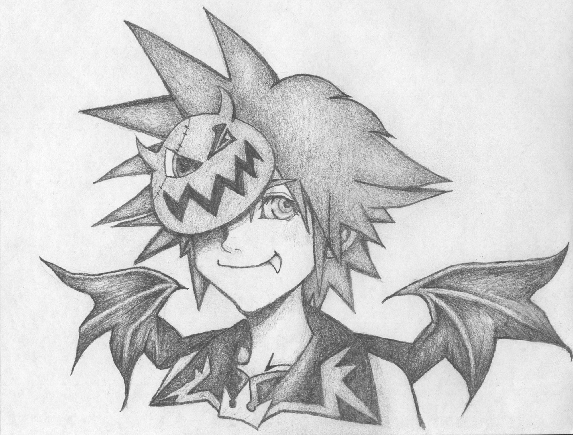 2000x1519 Halloweentown Sora - Sora Drawing