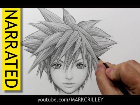 480x360 How To Draw Sora From Kingdom Hearts - Sora Drawing