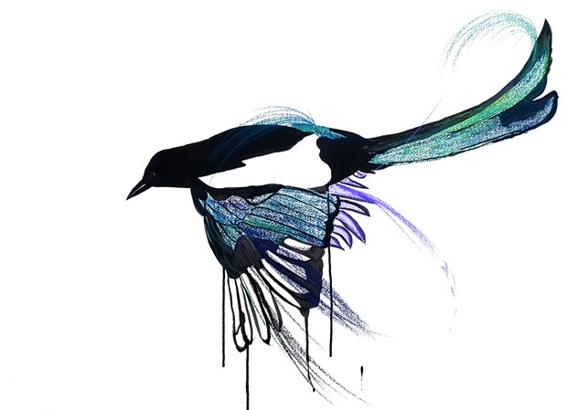 620x449 one for sorrow lucy stevens axisweb contemporary art uk network - Sorrow Drawings