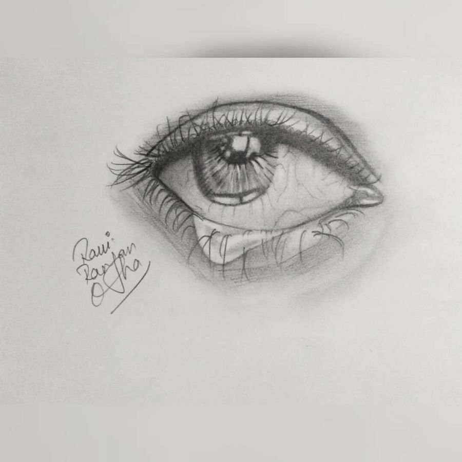 900x900 Sorrow Painting - Sorrow Drawings