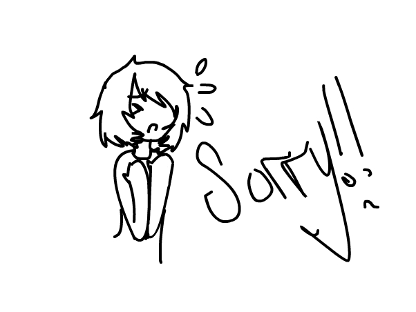 602x452 im so sorry! angel - Sorry Drawing